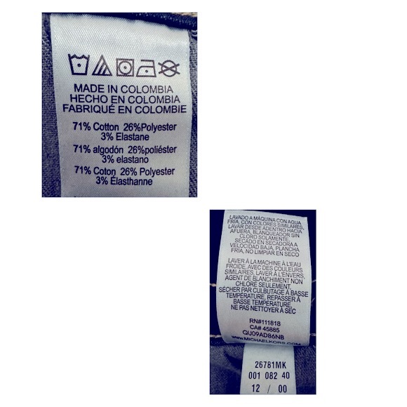 MICHAEL Michael Kors | Women’s Izzy Cropped Skinny Dark Wash Jeans, Size 13. - Picture 15 of 16